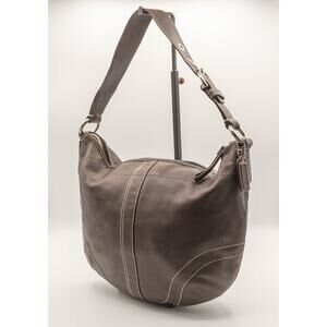 COACH Purse Soho Hobo Shoulder Bag Y2K Brown Leather Handbag F10907